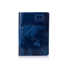 Обложка для паспорта HiArt PC-01-C19-4026-T002 Crystal Blue "7 Wonders of the World"