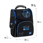 Рюкзак школьный с ортопедической спинкой GoPack Education каркасный GO25-5001S-5 Play The Game (000995155)
