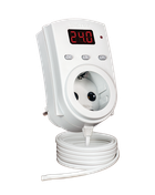 Терморегулятор DigiTOP ТР-1 в розетку довжина датчика 10см -55 ° C ... +125 ° C крок: 0,1 ° C термостат датчик