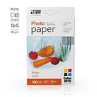 Фотопапір ColorWay матовий 190 г/м, 10х15, 100 арк. (PM1901004R)