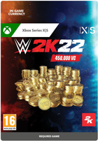 Карта поповнення Microsoft Xbox Series WWE 2K22 450000 Virtual Currency Pack XS ML (Електронний код) (7F6-00454)