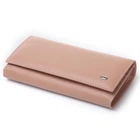Женский кожаный кошелек на магните Dr.Bond W101-V-2 pink