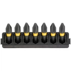 Набор бит DeWALT в касете для Tough Case, FlexTorq, L = 25 мм, Рh2, 7 шт (DT70807)