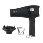Фен для сушки и укладки волос с диффузором и концентратом RAF 2400W