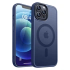 Чехол ударостойкий матовый WAVE Premium Matte Insane Case with MagSafe для Apple Iphone 12 Pro Max Midnight Blue