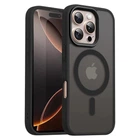 Чехол ударостойкий матовый VVave Premium Matte Insane Case with MagSafe для Apple Iphone 16 Pro Black