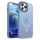 Чохол ударостійкий матовий WAVE Premium Matte Insane Case with MagSafe для Apple Iphone 12 Pro Max Sierra Blue
