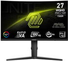 Монітор 27" MSI MAG 275CQRF QD E2