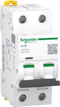 Автоматический выключатель Schneider Electric 2P IC60N 6 А тип C 6 кА (A9F79206)