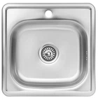 Кухонная мойка KRONER (KRP) Satin-4848 D0.6T160