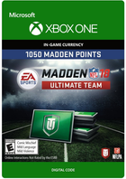 Karta doładowania Microsoft Xbox One Madden NFL 18: MUT 1050 Madden Points (Kod elektroniczny) (7F6-00123)