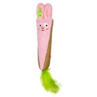 Игрушка для котов GiGwi Кролик Розовый с шелестом (2229)
