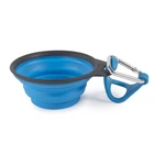 Дорожная миска для собак Dexas Travel Cup с карабином Голубой 240 мл (PW2004322194)
