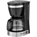 Кофемашина BROCK CM 1255, 1.25 л, 800 Вт, черная