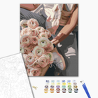 Картина за номерами Brushme Cтильний букет 40х50см BS52326
