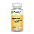 Вітаміни та мінерали Solaray Vitamin C 500 mg Timed Release, 100 вегакапсул