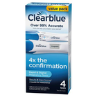 Clearblue 4x the confirmation Набір тестів на вагітність 4 шт.