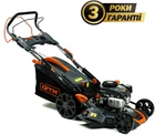 Газонокосилка бензиновая GTM 5.5 л.с. 53 см 30-80 мм 70 л самоходная с вариатором (LM53E-SP-V)