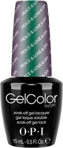 Lakier żelowy do paznokci Opi GelColor Gcf56 Peace & Love & Opi 15 ml (619828097897)