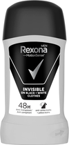 Дезодорант Rexona стик MEN Невидимый на Черном и Белом
