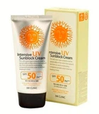 Солнцезащитный крем 3W CLINIC Intensive UV Sunblock Cream SPF50 PA+++, 70 ml