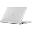 Чехол накладка с блестками HardShell Sky Star Case MacBook Air 13.6 A2681 3113 Transparent