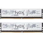 Модуль пам'яті для комп'ютера DDR5 32GB (2x16GB) 5600 MHz NOX White Apacer (AH5U32G56C522MWAA-2)