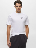 Koszulka męska bawełniana Reebok Gs Hs Shaq Logo Tee 100218844 M Biała (1200161542503)