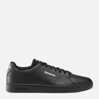 Sneakersy męskie Reebok Court Clean 100074370 41 (7.5UK) Czarne (1200143034316)