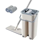 Швабра з відром і самовіджимом , Spin Mop Scratch Cleaning 360, швабра лентяйка