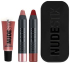 Набір Nudestix Red Hot Lips Помада кремова 04 Nude 2 мл + Помада кремова Posh 2.5 мл (839174010191)