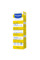 Детское солнцезащитное молочко Mustela Lait Solaire SPF50+ с рождения, 40 мл