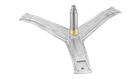 Крестовина для стиральной машины 00684101, EBI COD.745, d=25/30/35 мм, l=120+6 мм