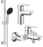 Комплект змішувачів для ванної кімнати Grohe QuickFix Start Edge ColdStart (UA202501SE)