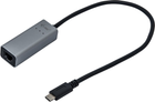 Мережевий адаптер i-Tec USB-C Metal Gigabit Ethernet (C31METALGLAN)