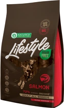 Сухий беззерновий корм для собак Nature's Protection Lifestyle Grain Free Salmon Adult All Breeds з лососем