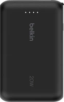 УМБ Belkin BoostCharge 10000 mAh 20W Built-In USB-C Cable PD Black (BPB021HQBK)