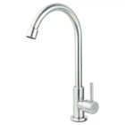 Смеситель монокран для умывальника или раковины на гайке KT 1/2" SS AQUATICA KT-1G170P (9722601) TR_9722601