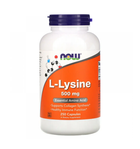 Лизин, L-Lysine, Now Foods 500 мг Таблетки