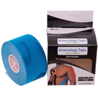 Кінезіо тейп (Kinesio tape) SP-Sport BC-0474-3_8 розмір 3,8смх5м синій