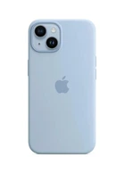 Чехол силиконовый OEM Silicone Case with MagSafe для iPhone 14 Sky