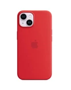 Чехол силиконовый OEM Silicone Case with MagSafe для iPhone 14 Red