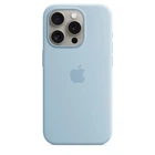 Чехол силиконовый OEM Silicone Case with MagSafe для iPhone 15 Pro Max Light Blue
