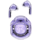 Беспроводные наушники TWS Acefast T8 BT5.3 480mAh IPX4 Alfalfa Purple (6974316282266)