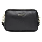 Жіноча шкіряна сумка Borsa Leather K11906-black 4117292