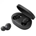 Беспроводные вакуумные Bluetooth наушники AirDots A6S Black TWS гарнитура с боксом для зарядки