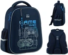Рюкзак школьный полукаркасный GoPack Education Level Up 38x28x13 см 15 л Синий (GO25-165M-7)