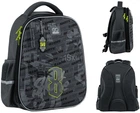 Рюкзак шкільний напівкаркасний GoPack Education Skate 38x28x13 см 15 л Сірий (GO25-165M-8)