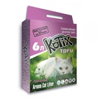 Наполнитель для кошачьего туалета Kotix Tofu Lavender соевый тофу с ароматом лаванды 2.55 кг 6 л KT0053