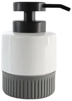 Дозатор для жидкого мыла MBM HOME Stockholm BA-44 WHITE/GRAY белый/серый
